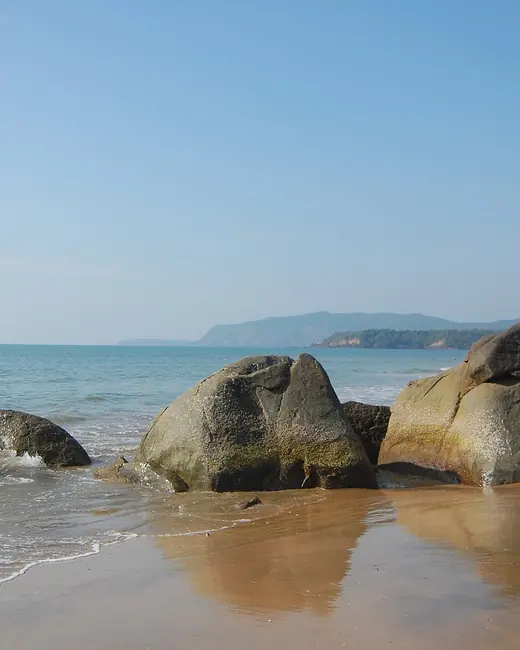 A beach on the Goa coastline