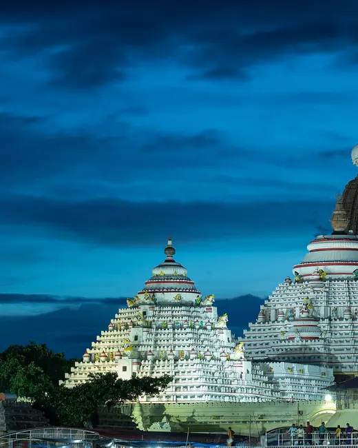 The Jagannath temple at Puri