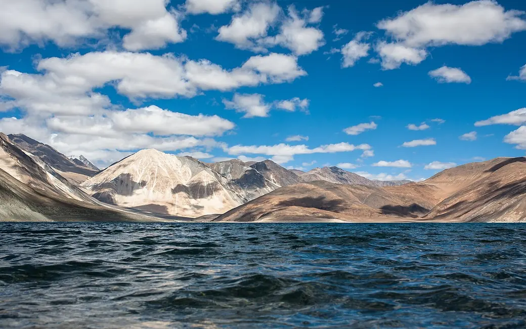 Pangong Tso on the Ladakh plateau