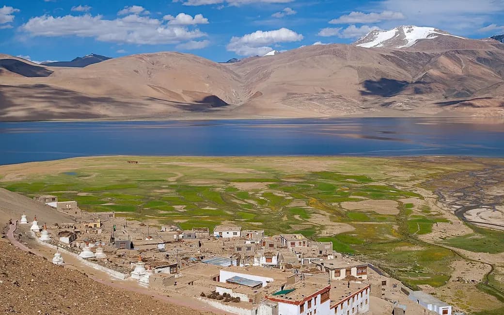 Tso Moriri on the Changthang plateau